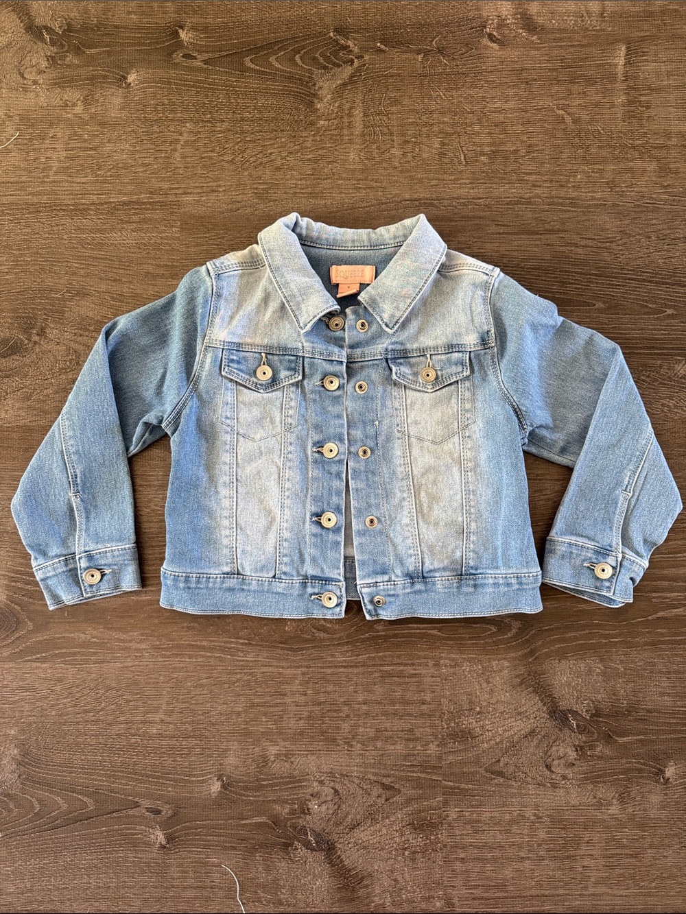 Light Blue Kids Denim Jacket
